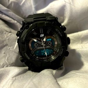 Black Sketchers Watch